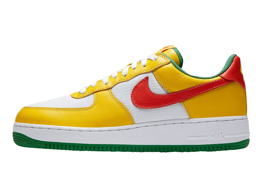 Nike Air Force 1 Low Carnival Yellow Zest 845053-700