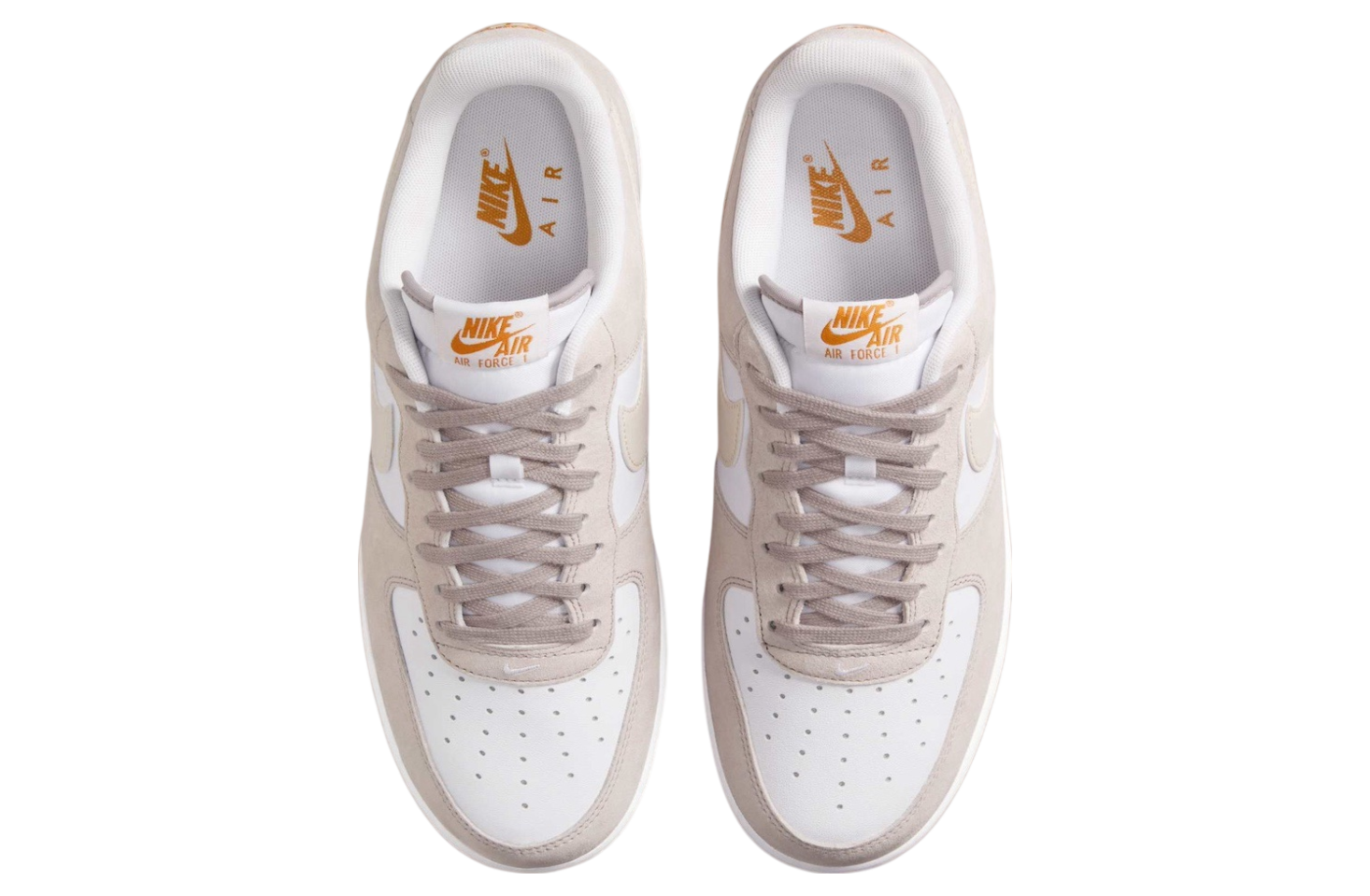 Nike Air Force 1 Low College Grey / Laser Orange