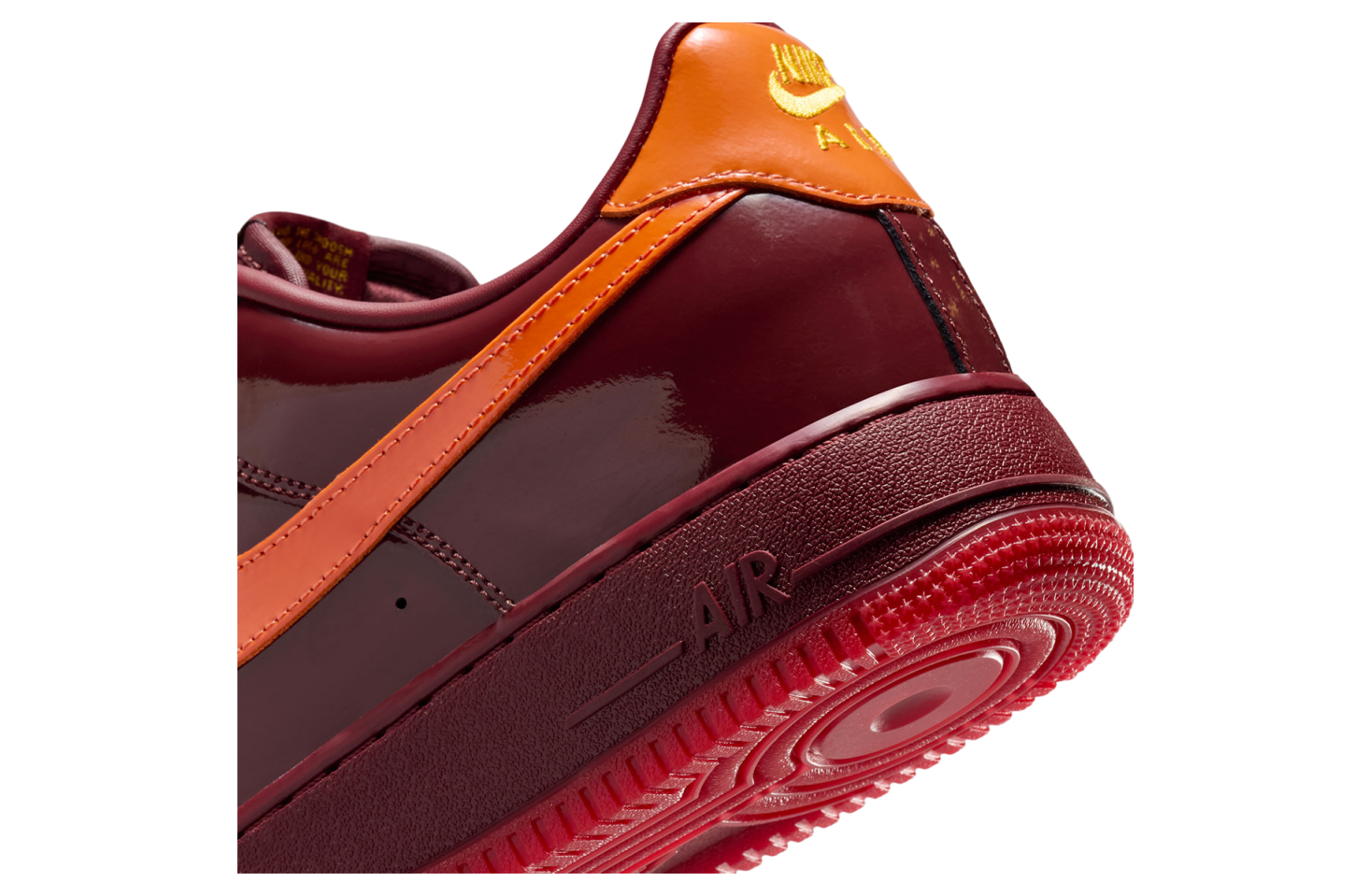Nike Air Force 1 Low Dark Team Red / Safety Orange