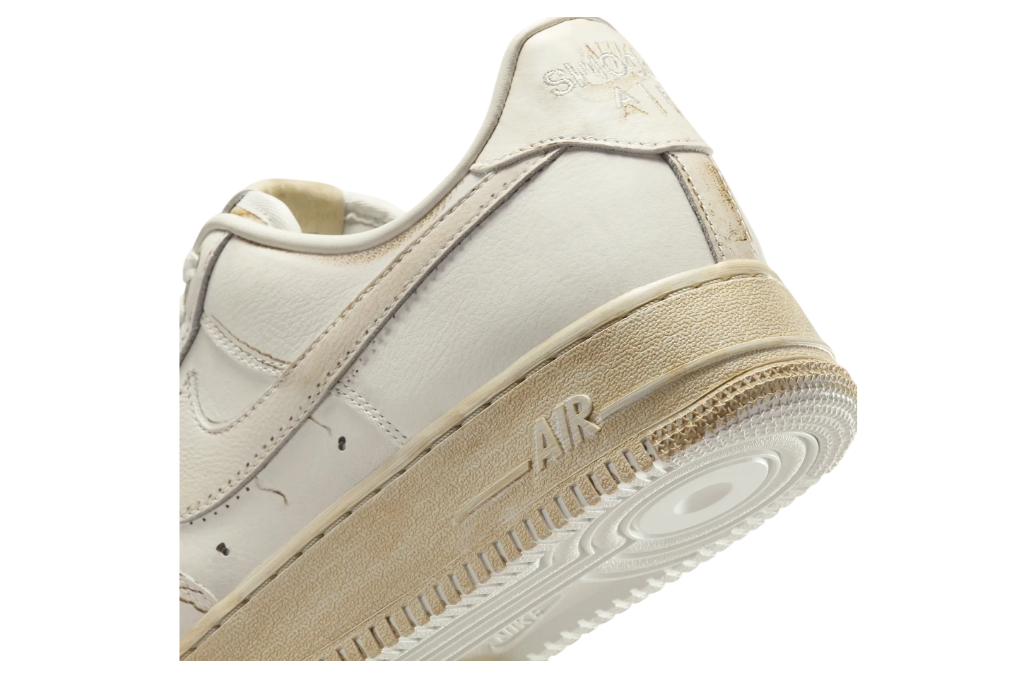 Nike Air Force 1 Low Dirty Triple White - May 2025 - HJ9346
