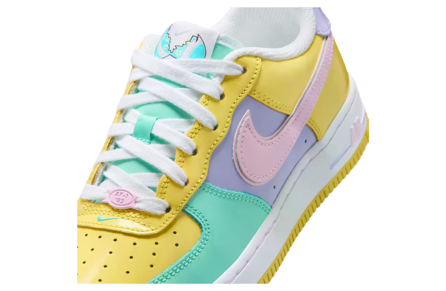 Nike Air Force 1 Low Easter Yellow Pulse / Hydrangeas