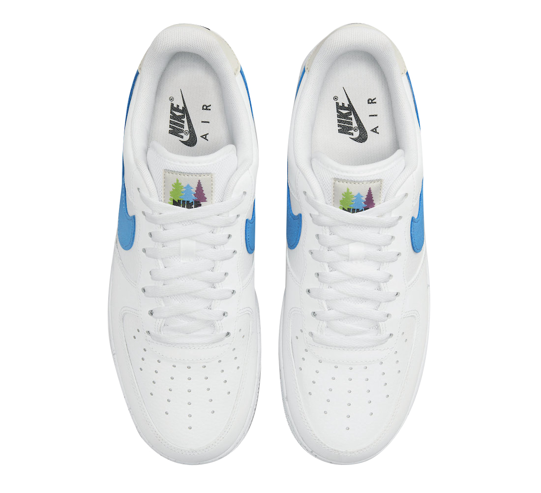 Nike Air Force 1 Low Evergreen White Blue