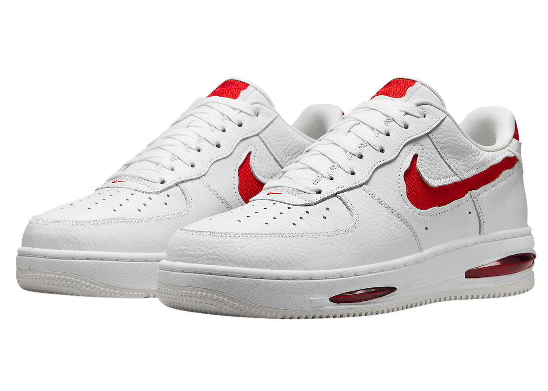 Nike Air Force 1 Low Evo White University Red