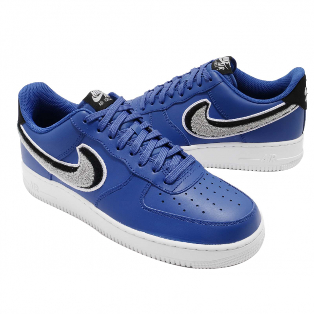 BUY Nike Air Force 1 High - Wolf Grey / Distance Blue - Deep Royal Blue