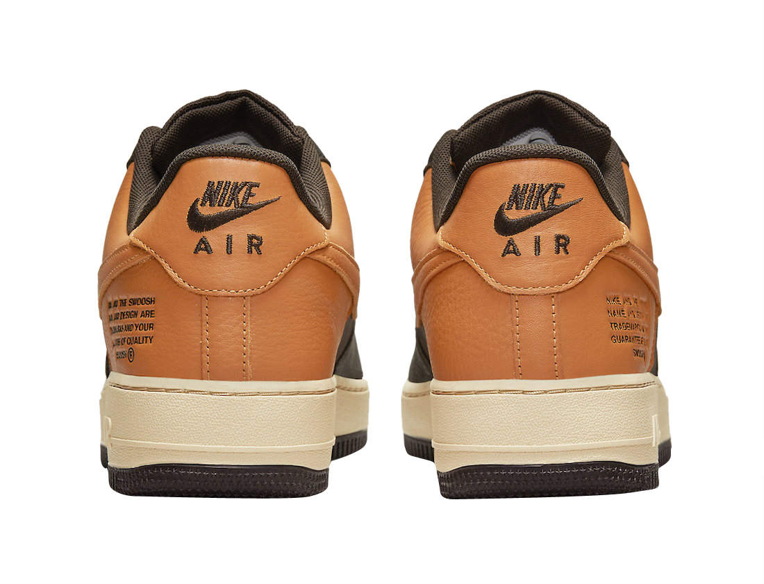 Nike Air Force 1 Low Gore-Tex Brown Orange DO2760-220