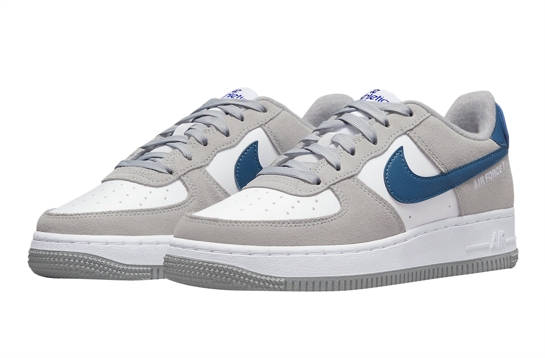 Nike Air Force 1 Low GS Athletic Club White Grey DH9597-001