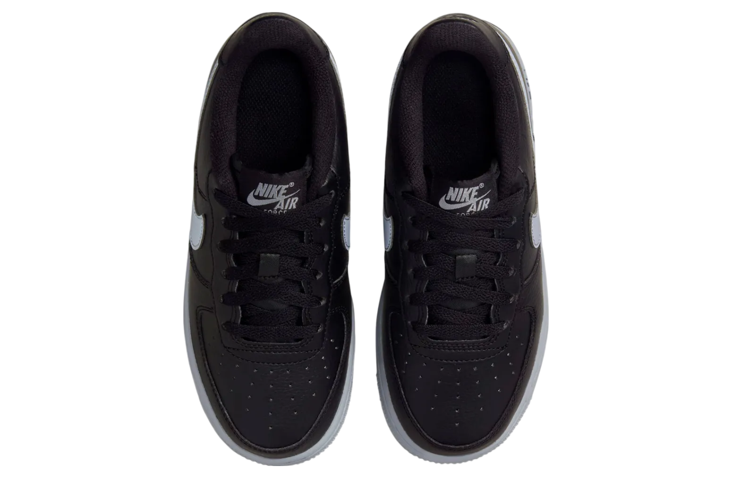 Nike Air Force 1 Low GS Black / Wolf Grey