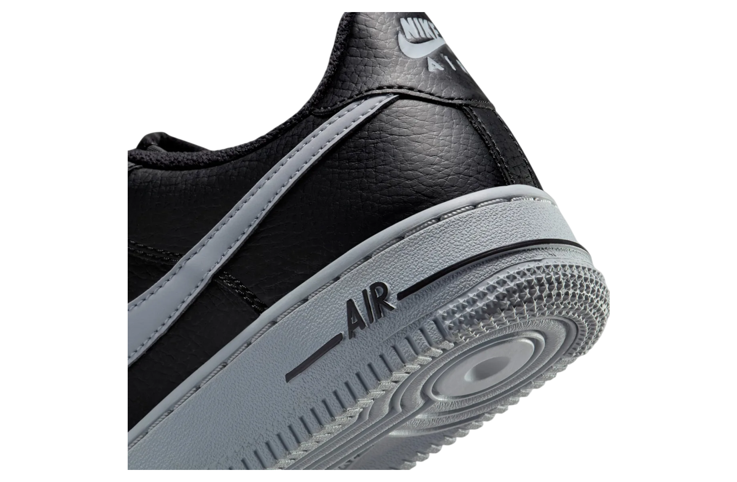 Nike Air Force 1 Low GS Black / Wolf Grey