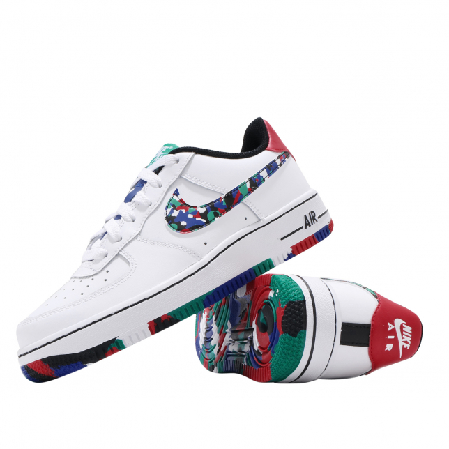 Nike Air Force 1 Low GS Crayon White Multi CU4632100