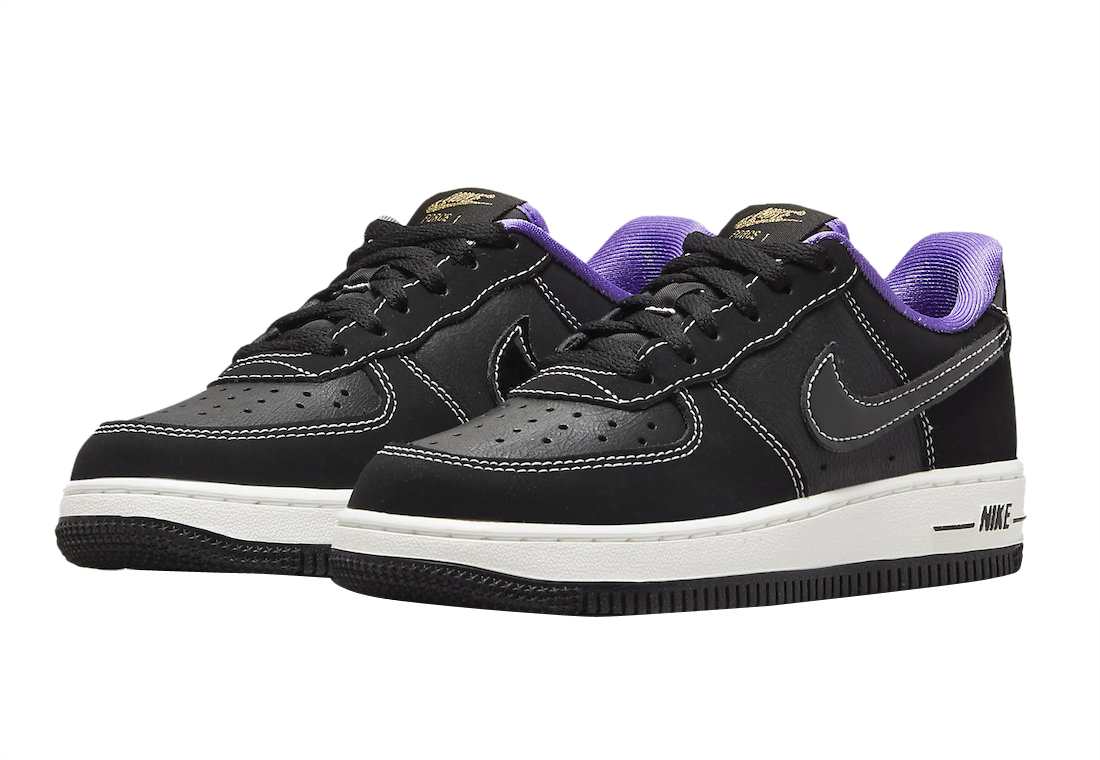 Nike Air Force 1 Low GS Lakers Black / Purple