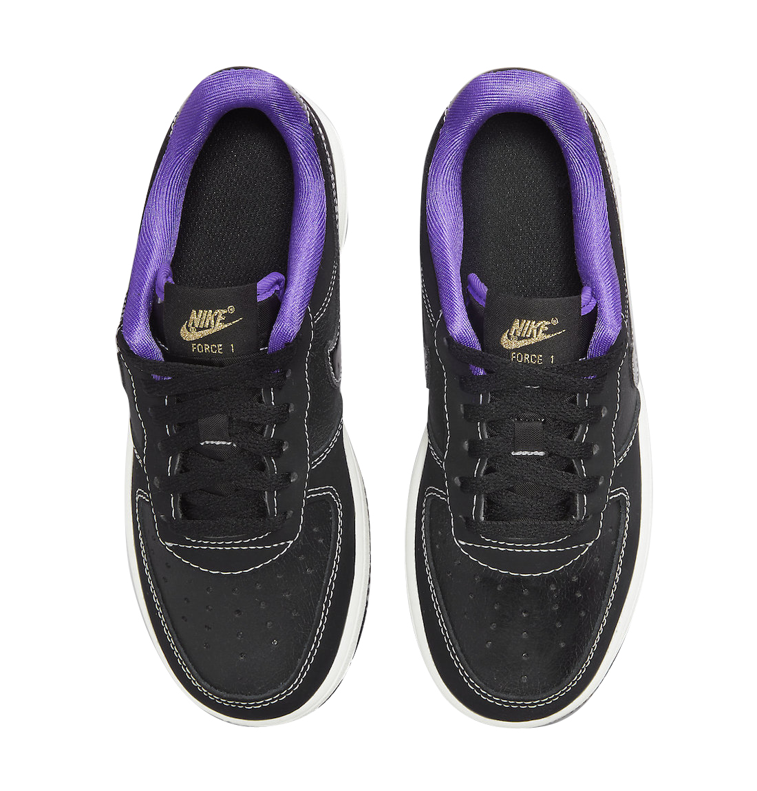 Nike Air Force 1 Low GS Lakers Black / Purple