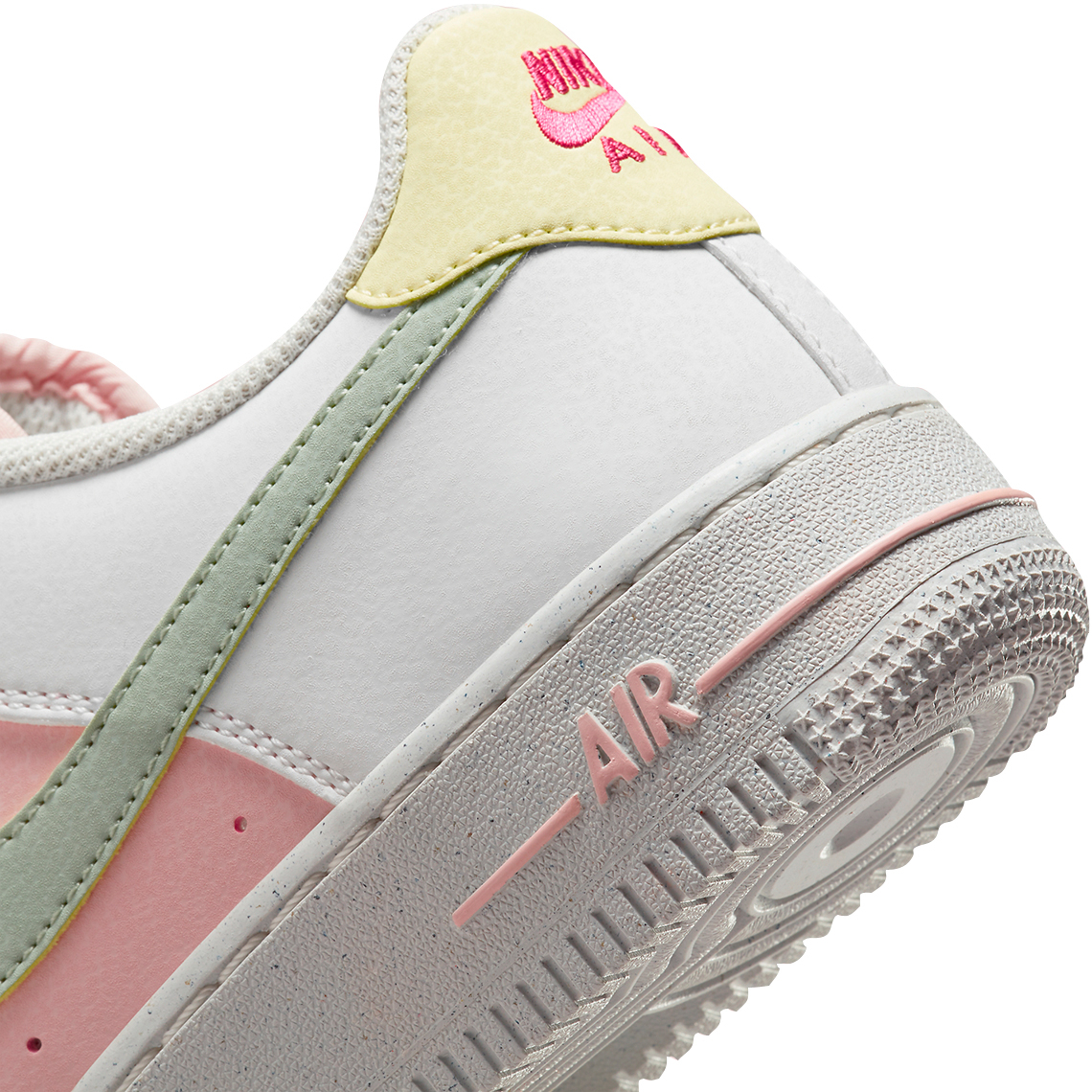 Nike Air Force 1 Low GS Next Nature Pink White - Nov 2021 - DR4853-100