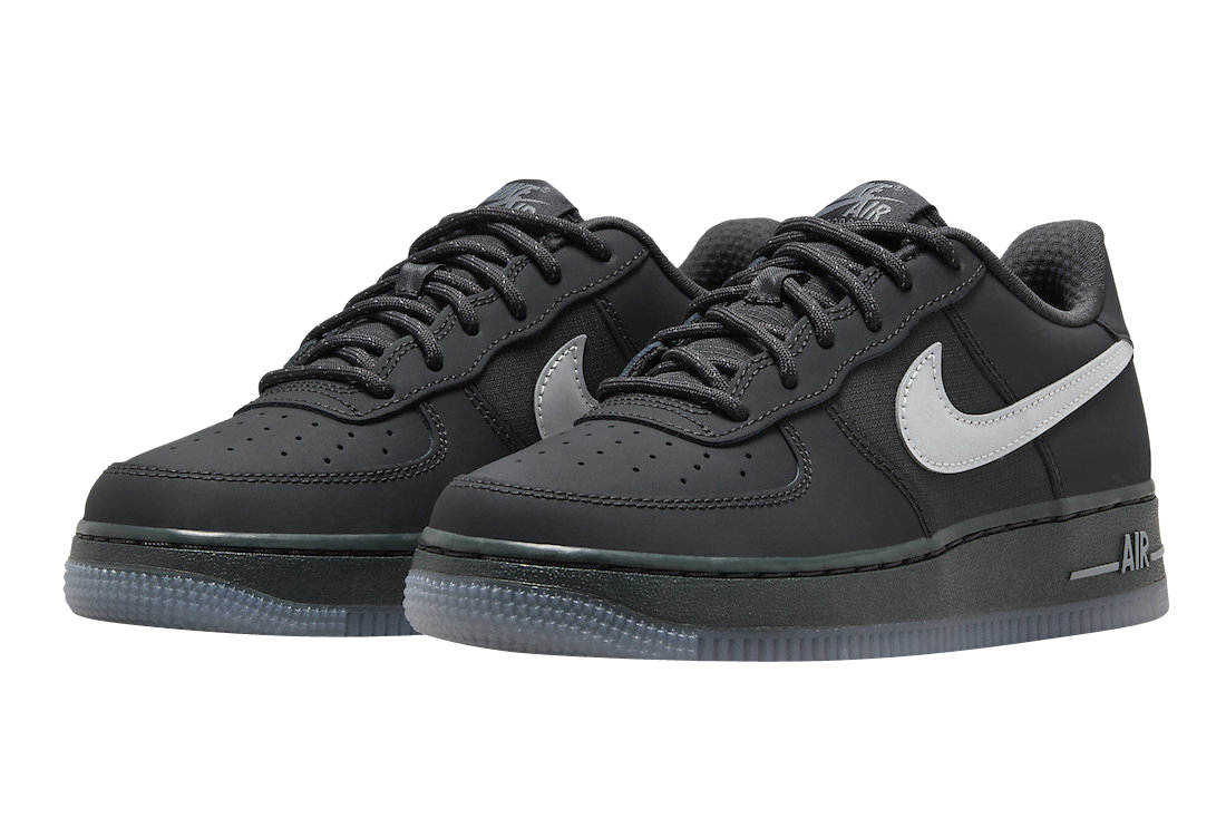 Air Force 1 Low LV8 GS 'Reflective Black