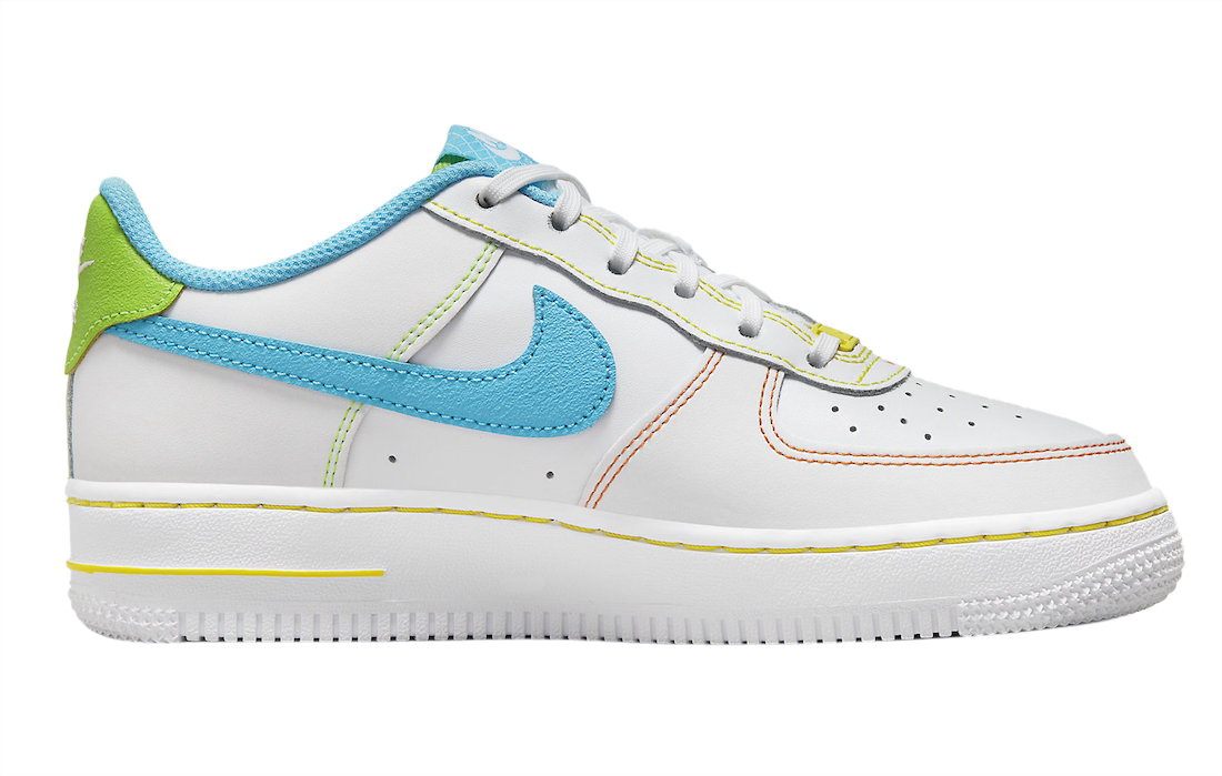 Nike Air Force 1 Low GS White Multi