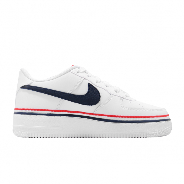 Nike Air Force 1 Low 07 White Obsidian (GS)