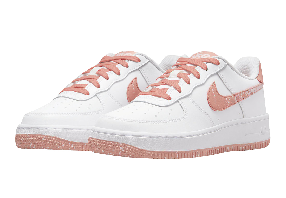 Nike Air Force 1 Low GS White Pink DM0985-100
