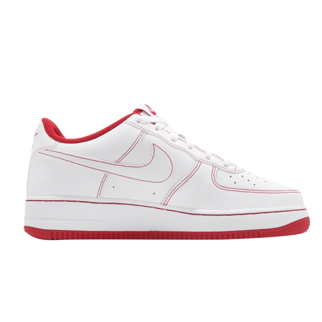 Nike Air Force 1 Low GS White University Red