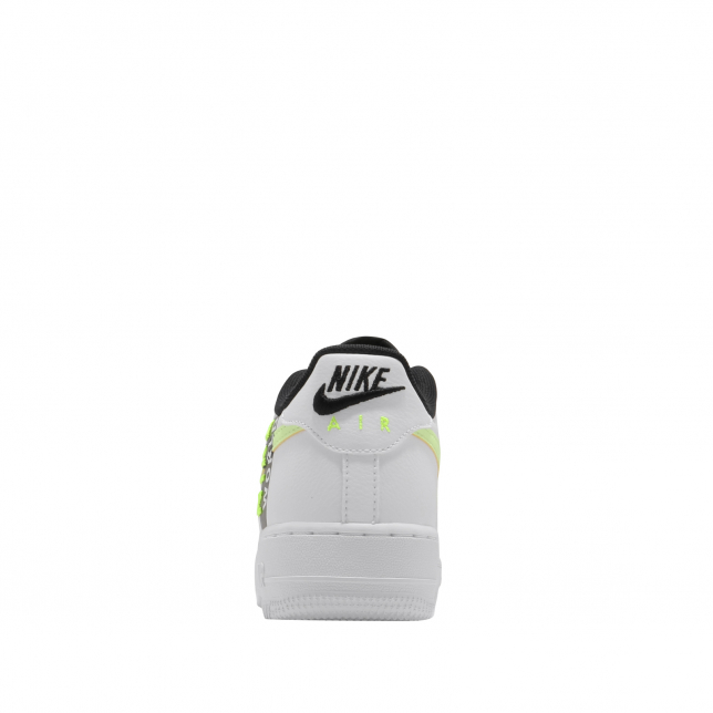 Nike Air Force 1 Low Worldwide White Barely Volt (GS) for Women