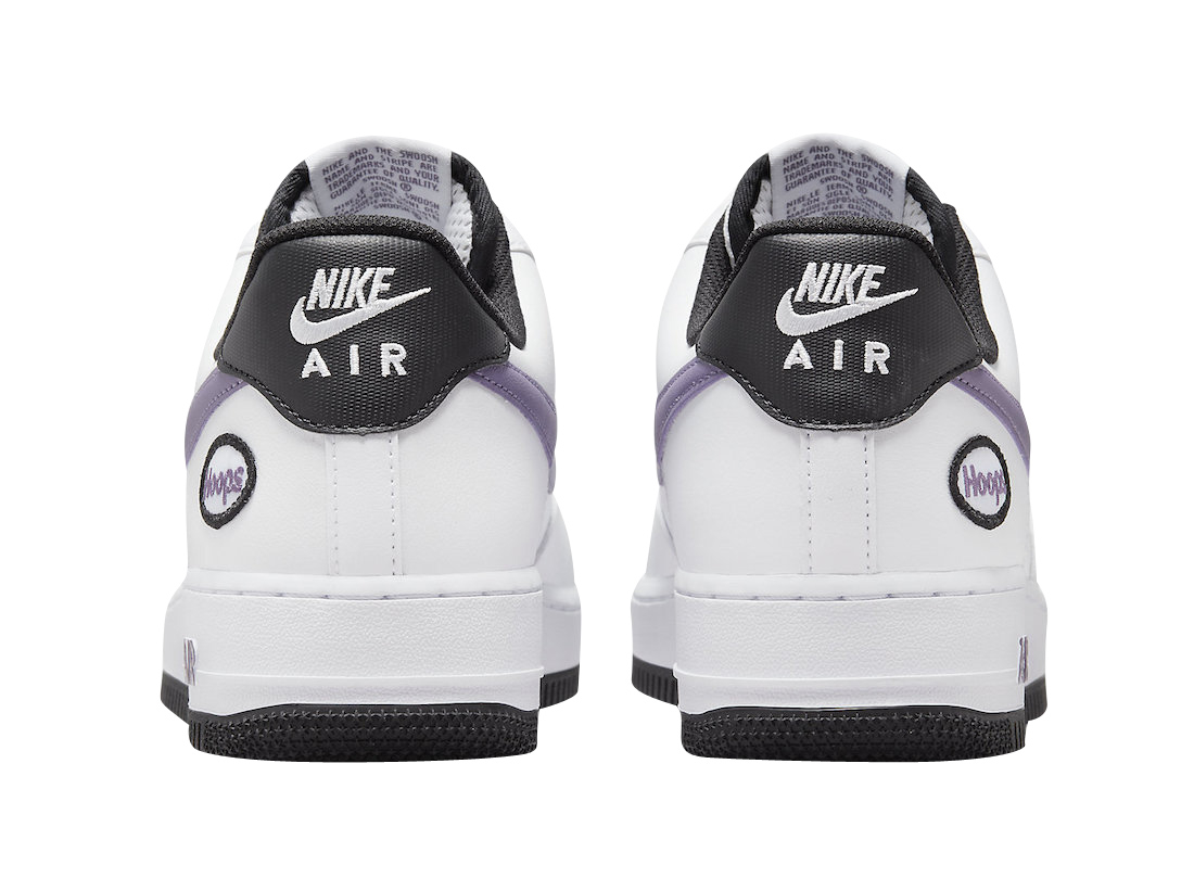 Nike Air Force 1 Low Hoops White Canyon Purple DH7440-100
