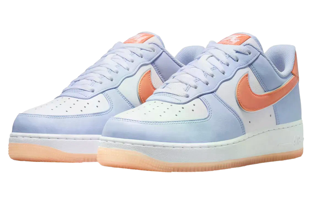 Nike Air Force 1 Low Hydrogen Blue / Metallic Silver