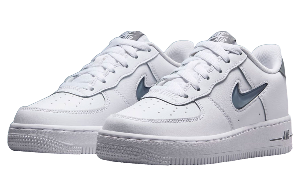 Nike Air Force 1 Low Jewel GS White / Grey