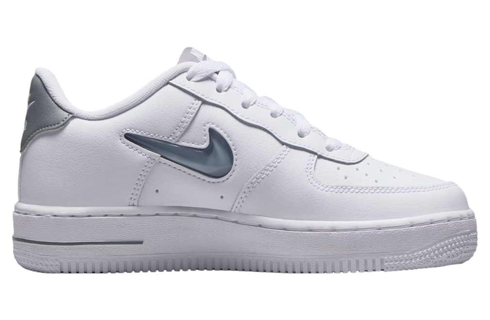 Nike Air Force 1 Low Jewel GS White / Grey