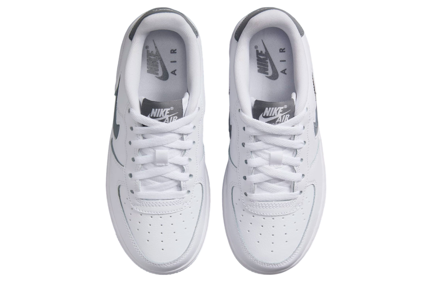 Nike Air Force 1 Low Jewel GS White / Grey