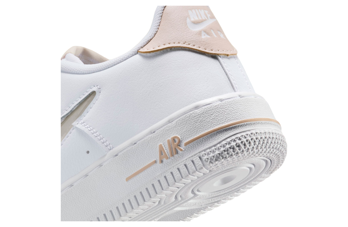 Nike Air Force 1 Low Jewel GS White / Pale Tan