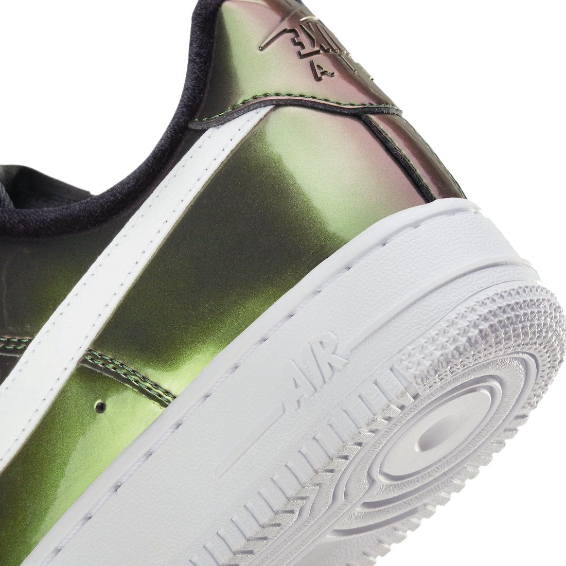 Iridescent Swooshes Grace the Nike Air Force 1 Low - JustFreshKicks