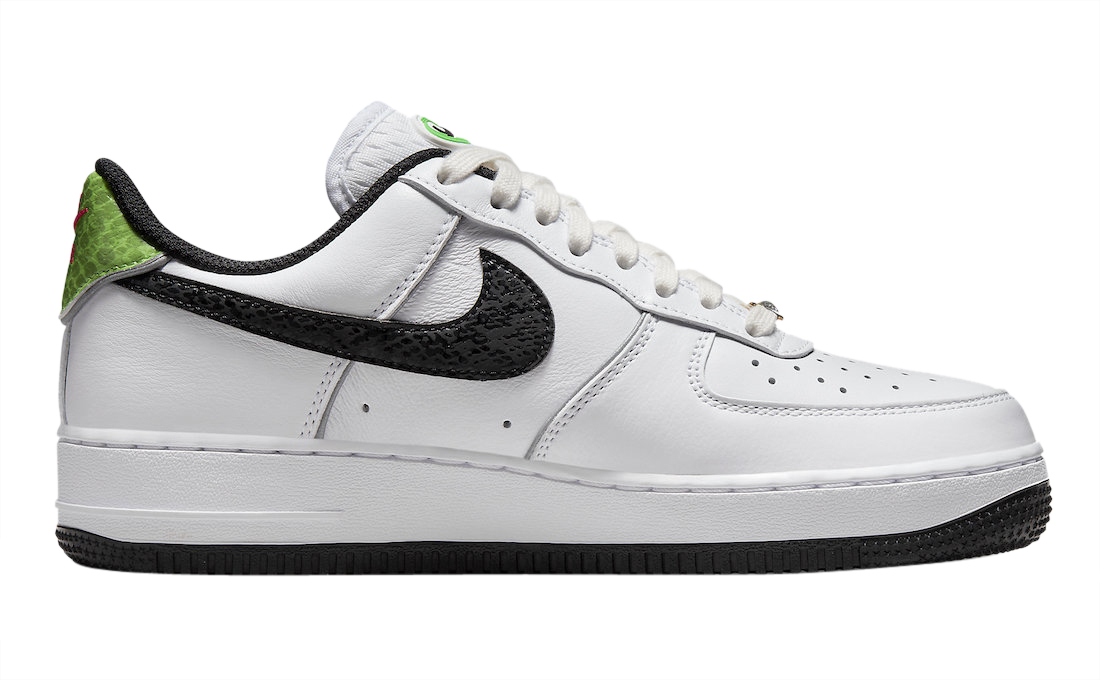 Nike Air Force 1 Low Just Do It White Black Green DV1492-101