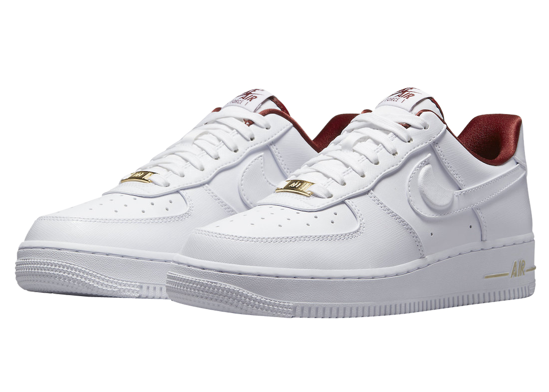 Nike Air Force 1 Low Just Do Summit White Team Red DV7584-100 