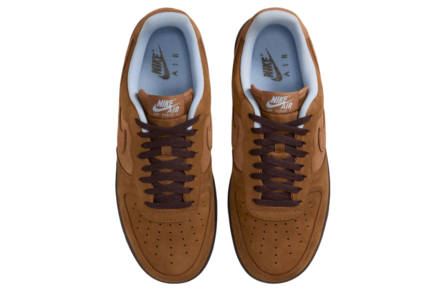 Nike Air Force 1 Low Light British Tan / Blue