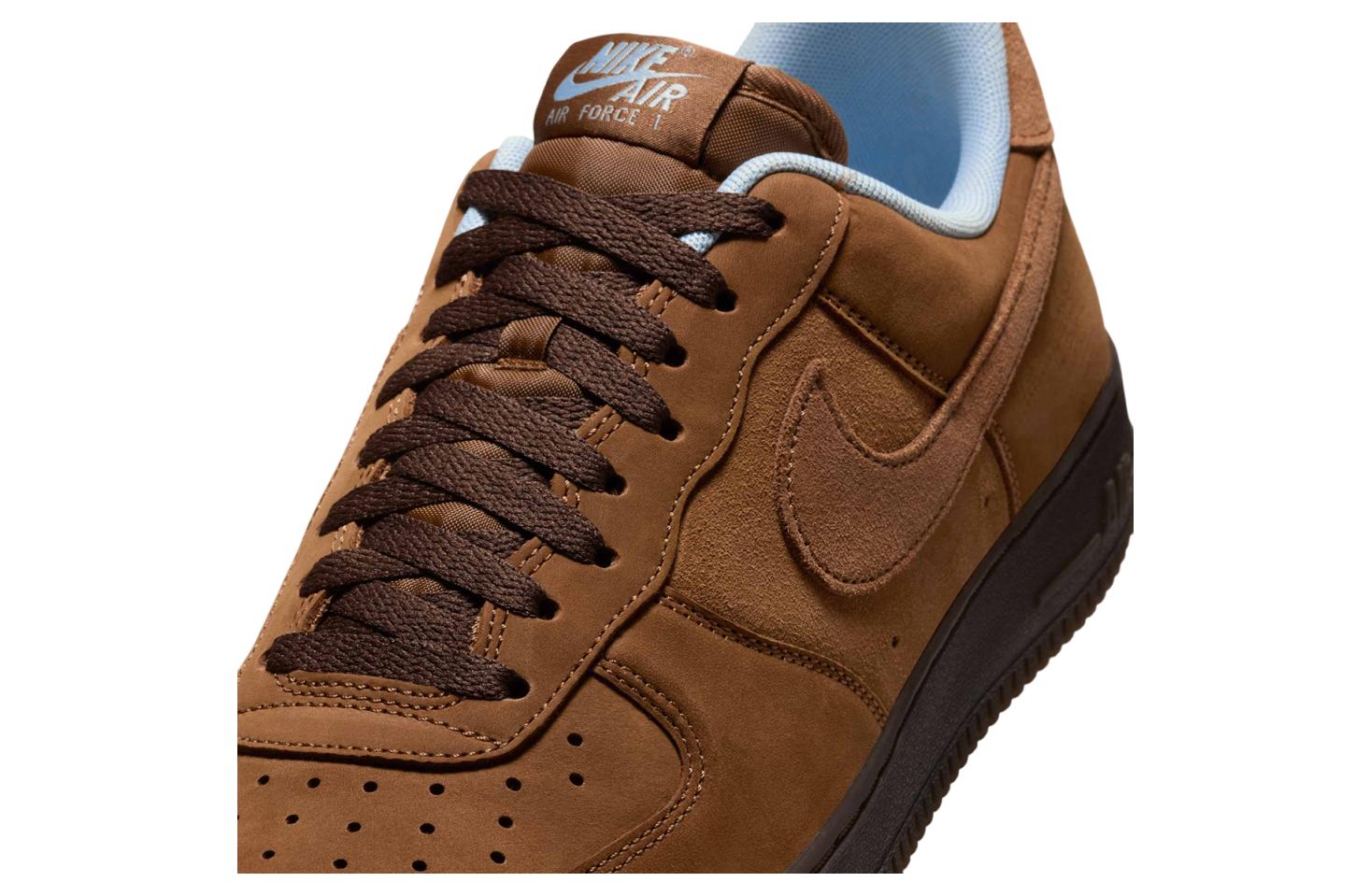 Nike Air Force 1 Low Light British Tan / Blue