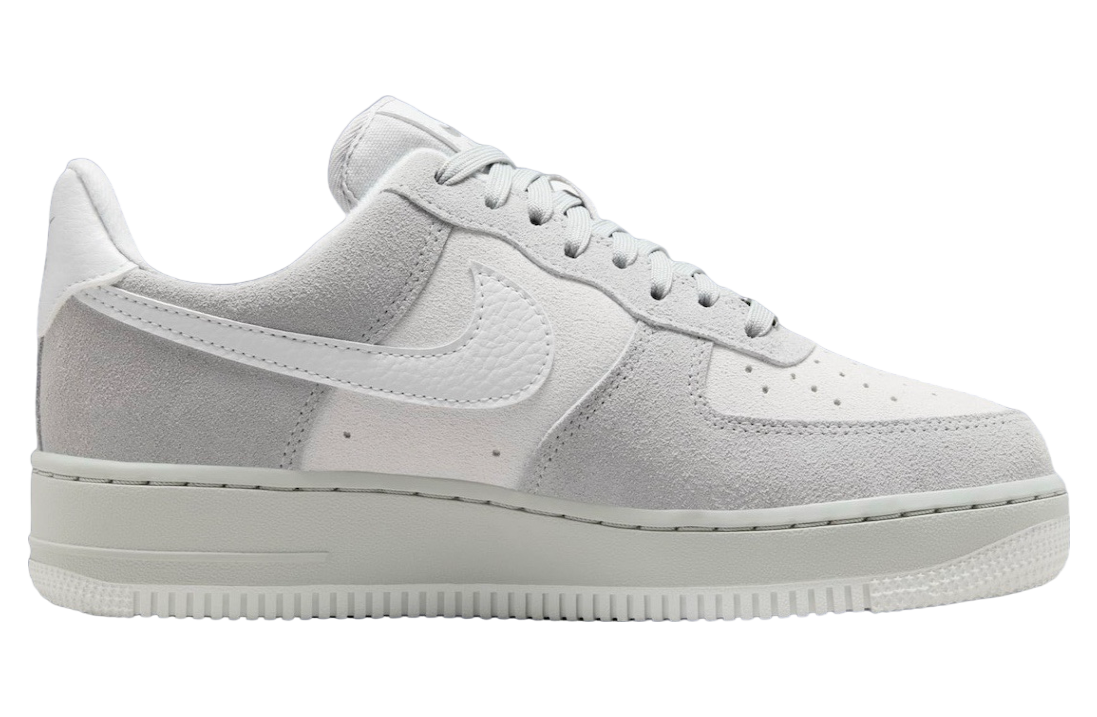 Nike Air Force 1 Low Light Smoke Grey / Metallic Silver