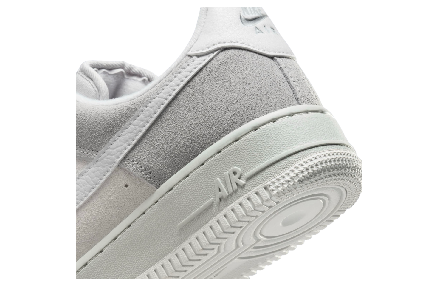 Nike Air Force 1 Low Light Smoke Grey / Metallic Silver