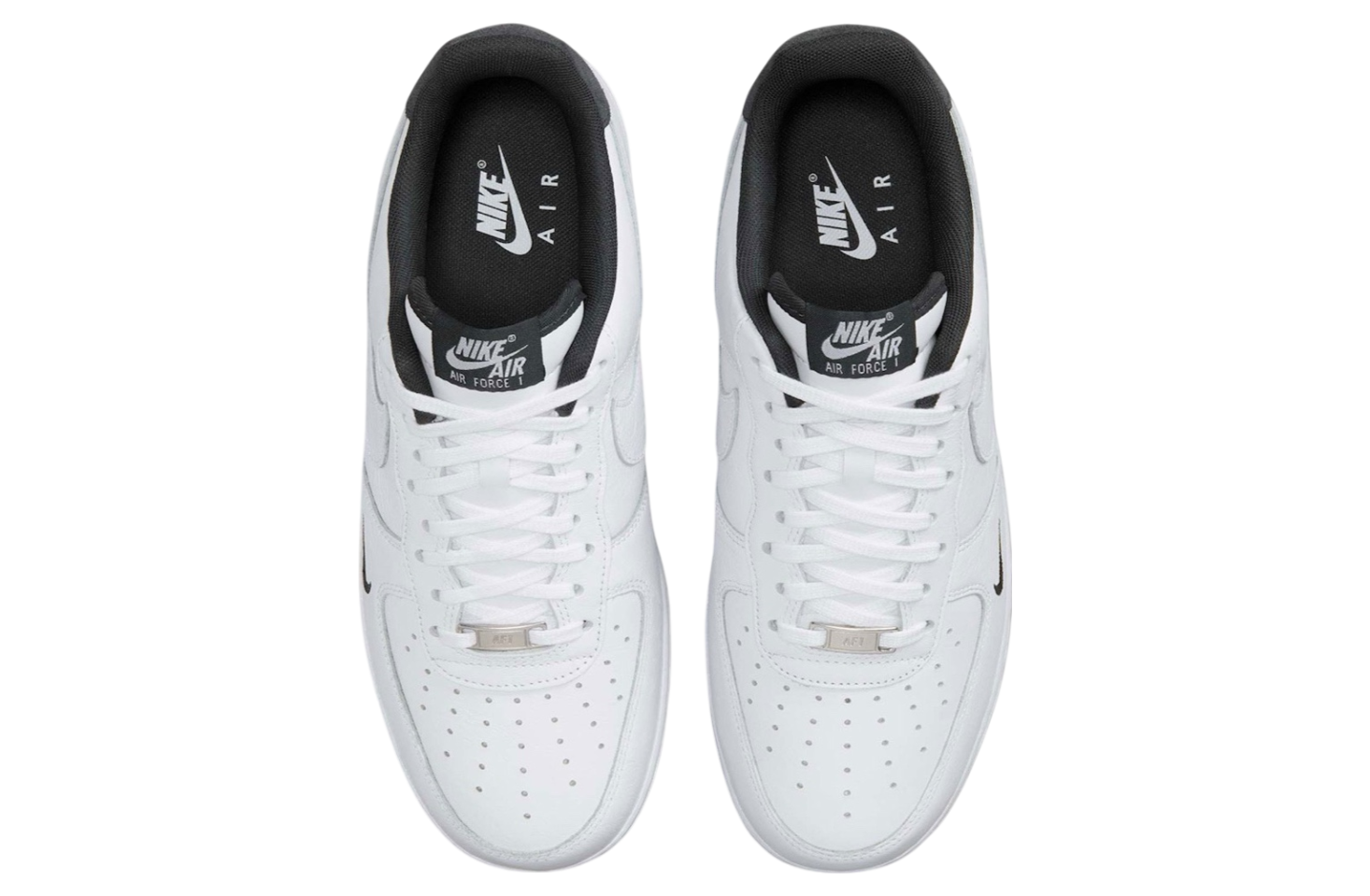 Nike Air Force 1 Low Mini Swoosh White / Smoke Grey