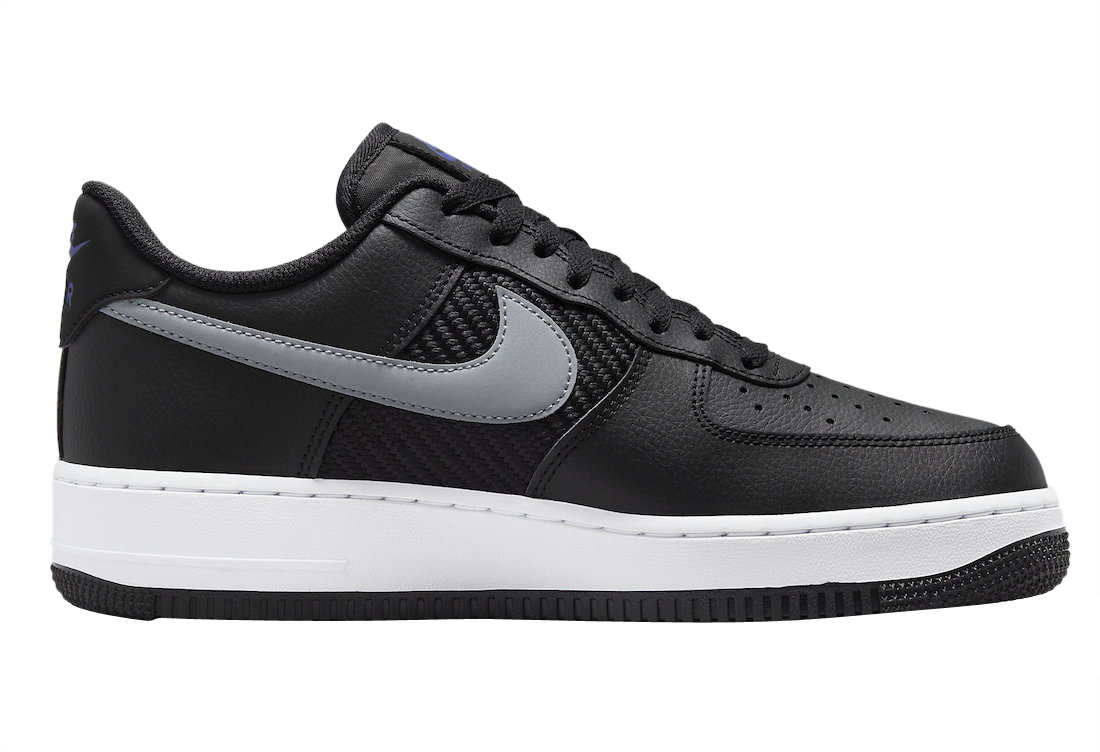 Nike Air Force 1 Low Mini Swooshes Black Blue