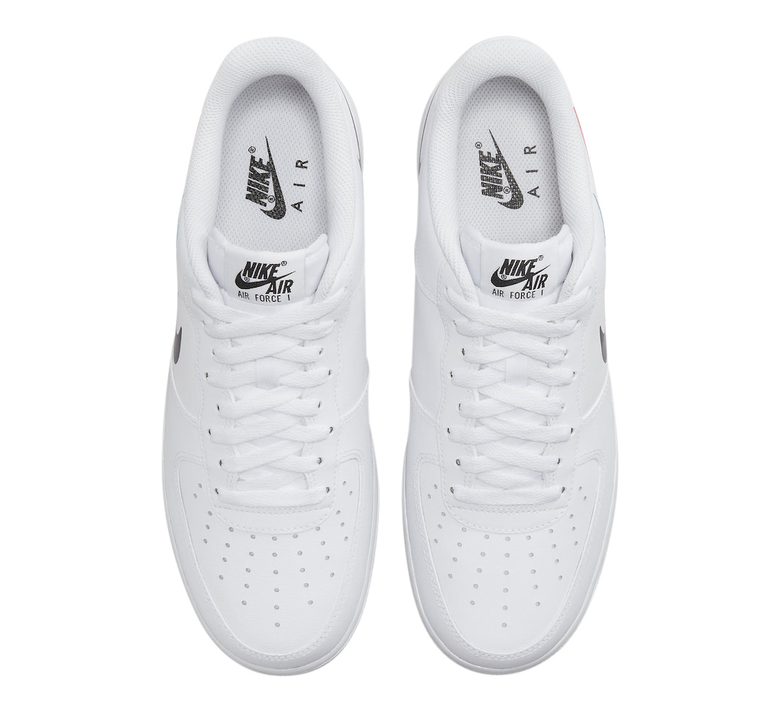 Nike Air Force 1 Low LV8 J22 White Black Teal Size 10.5 - 11
