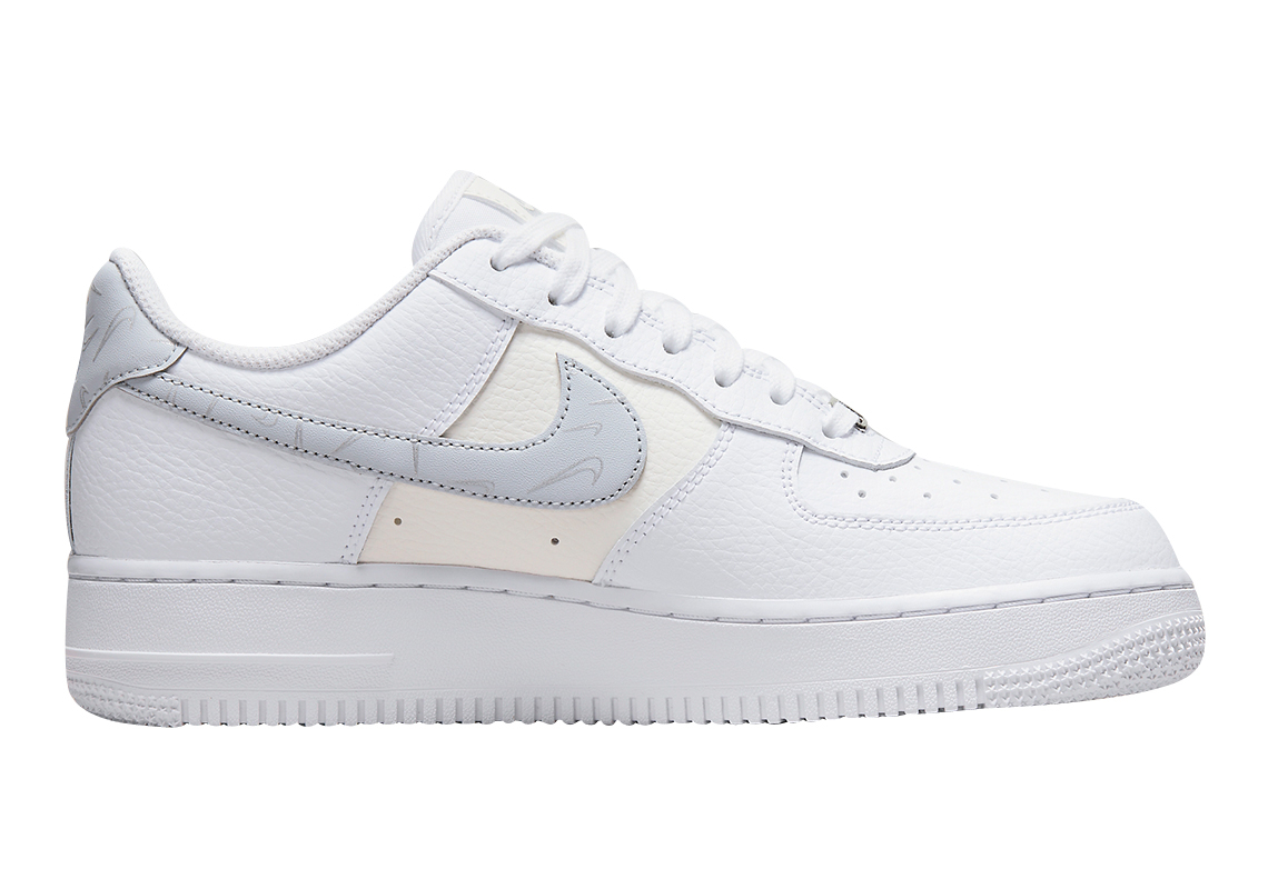 BUY Nike Air Force 1 Low Mini Swooshes White Cream