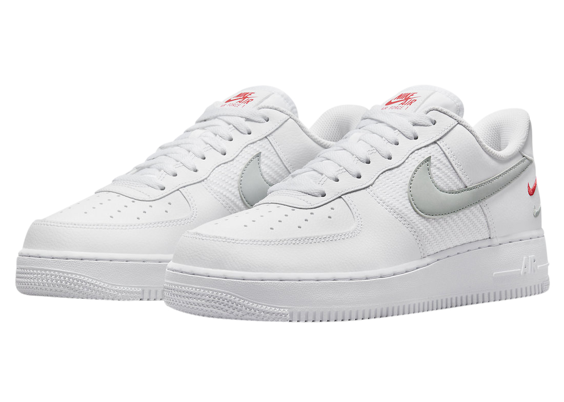 Nike Air Force 1 Low Mini Swooshes White Grey