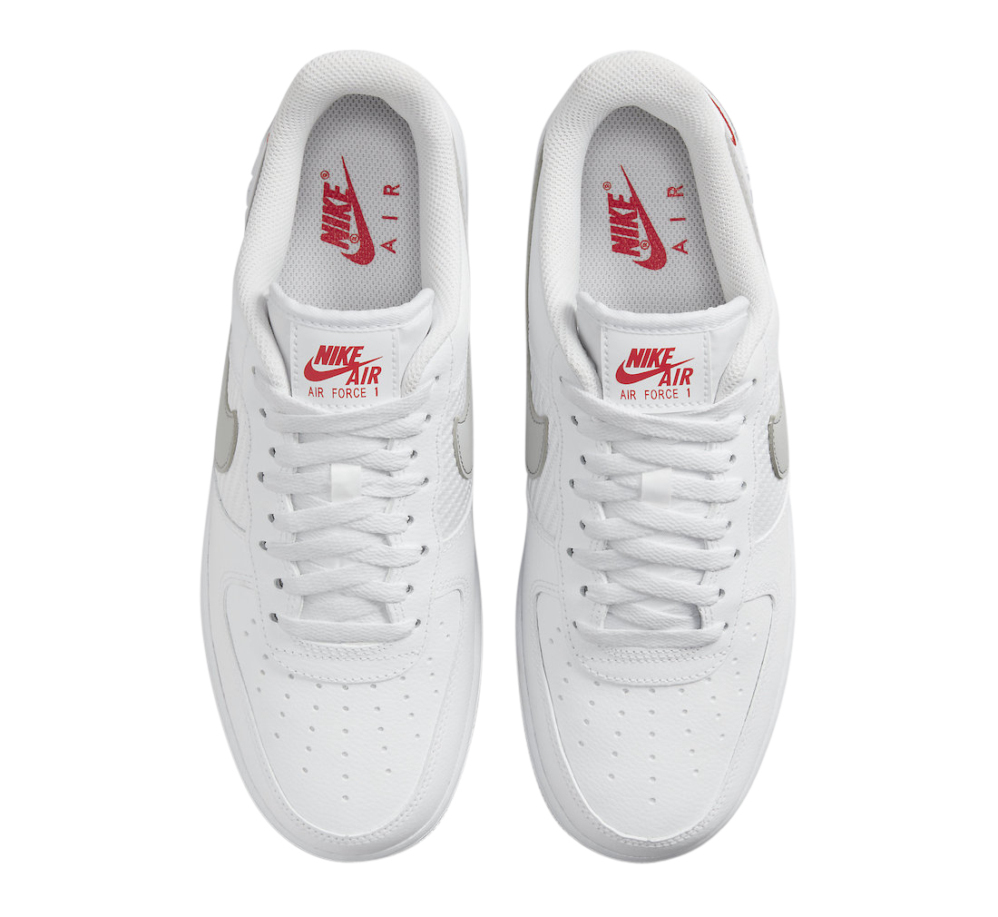 Nike Air Force 1 Low Mini Swooshes White Grey