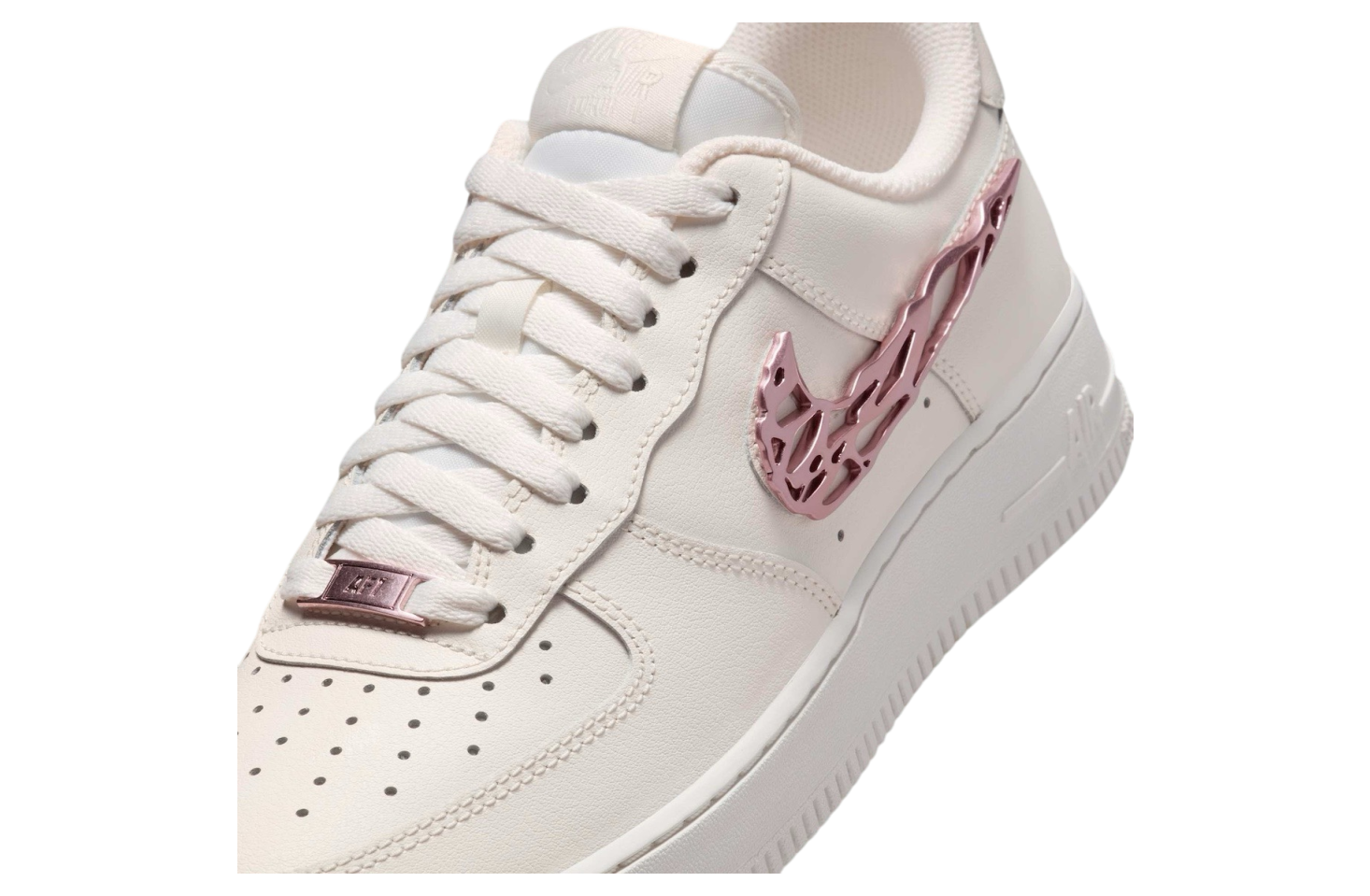 Nike Air Force 1 Low Molten Swoosh WMNS White / Pink