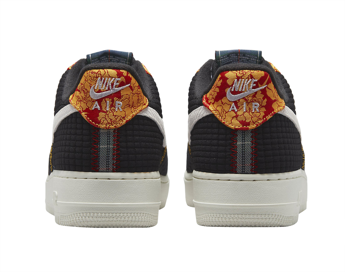 Nike Air Force 1 Low Multi Material Black