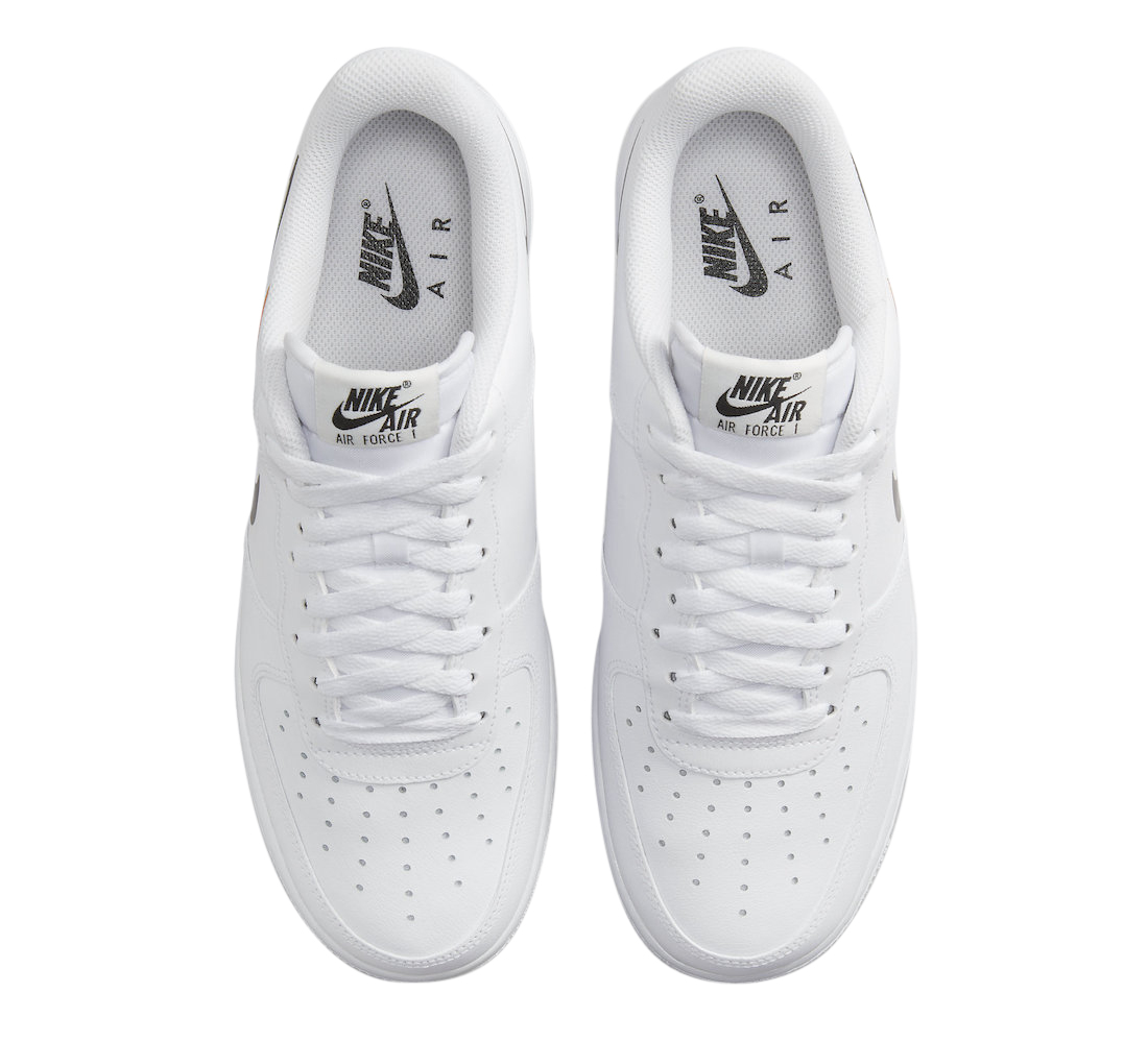 Nike Air Force 1 Low Multi Swoosh White Black FN7807-100