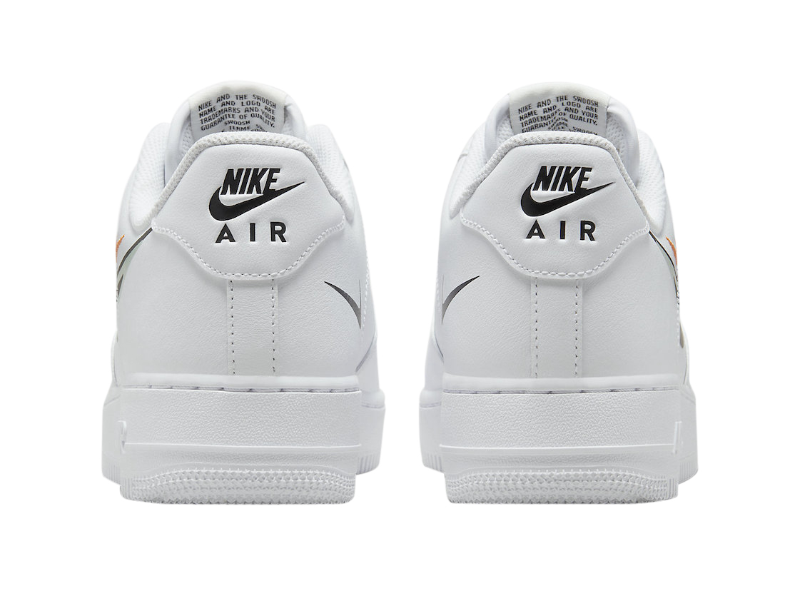 Nike Air Force 1 Low Multi Swoosh White Black FN7807-100