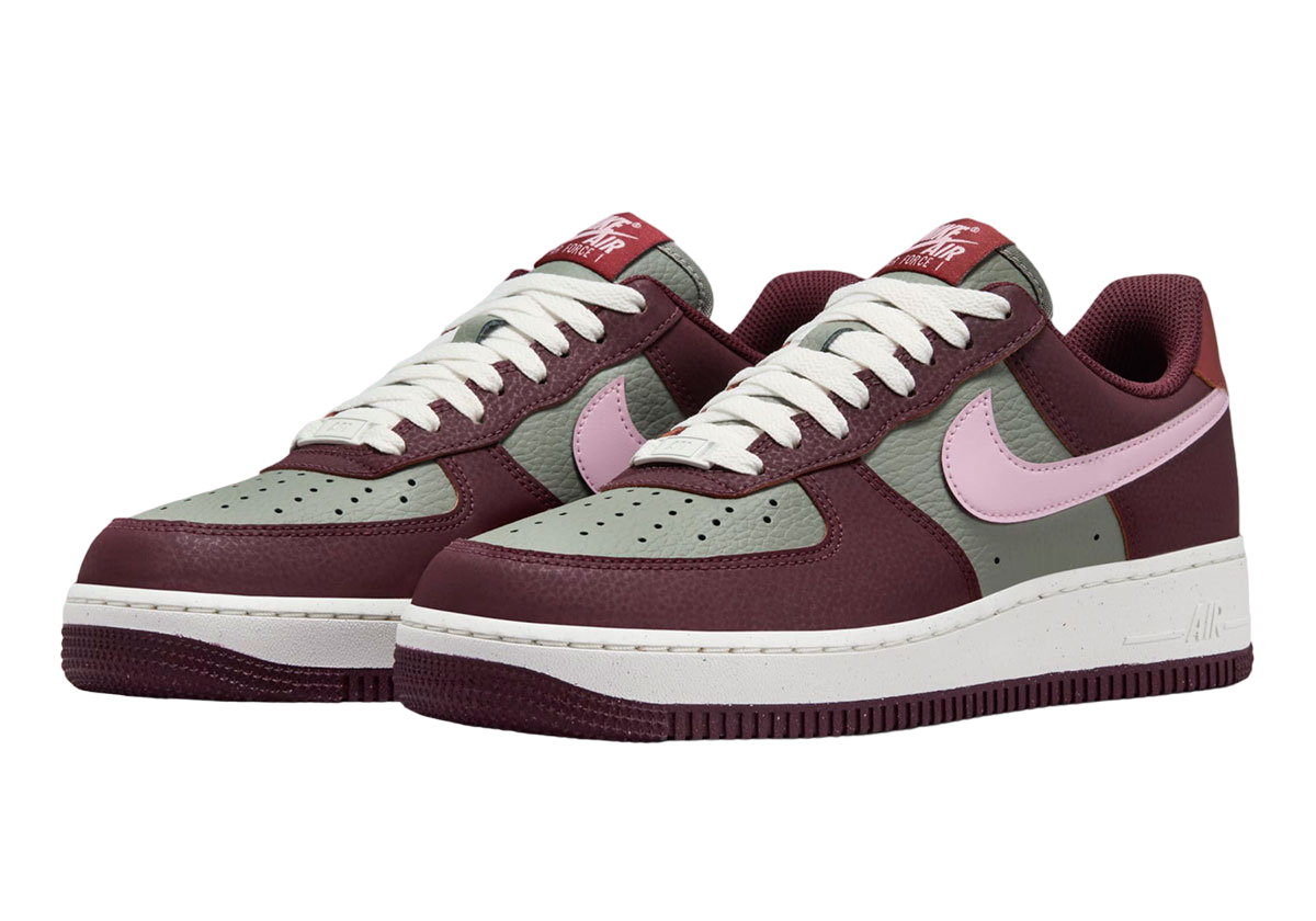 Nike Air Force 1 Low Next Nature Burgundy Crush