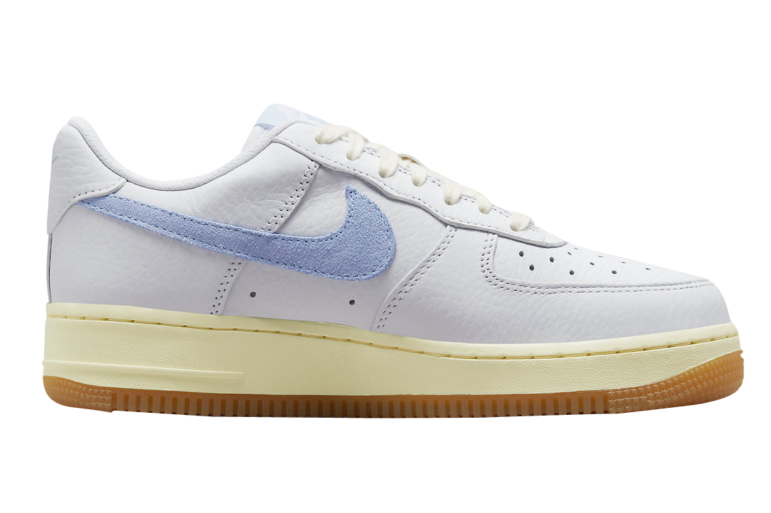 Nike Air Force 1 Low Off White Light Blue Suede FD9867-100