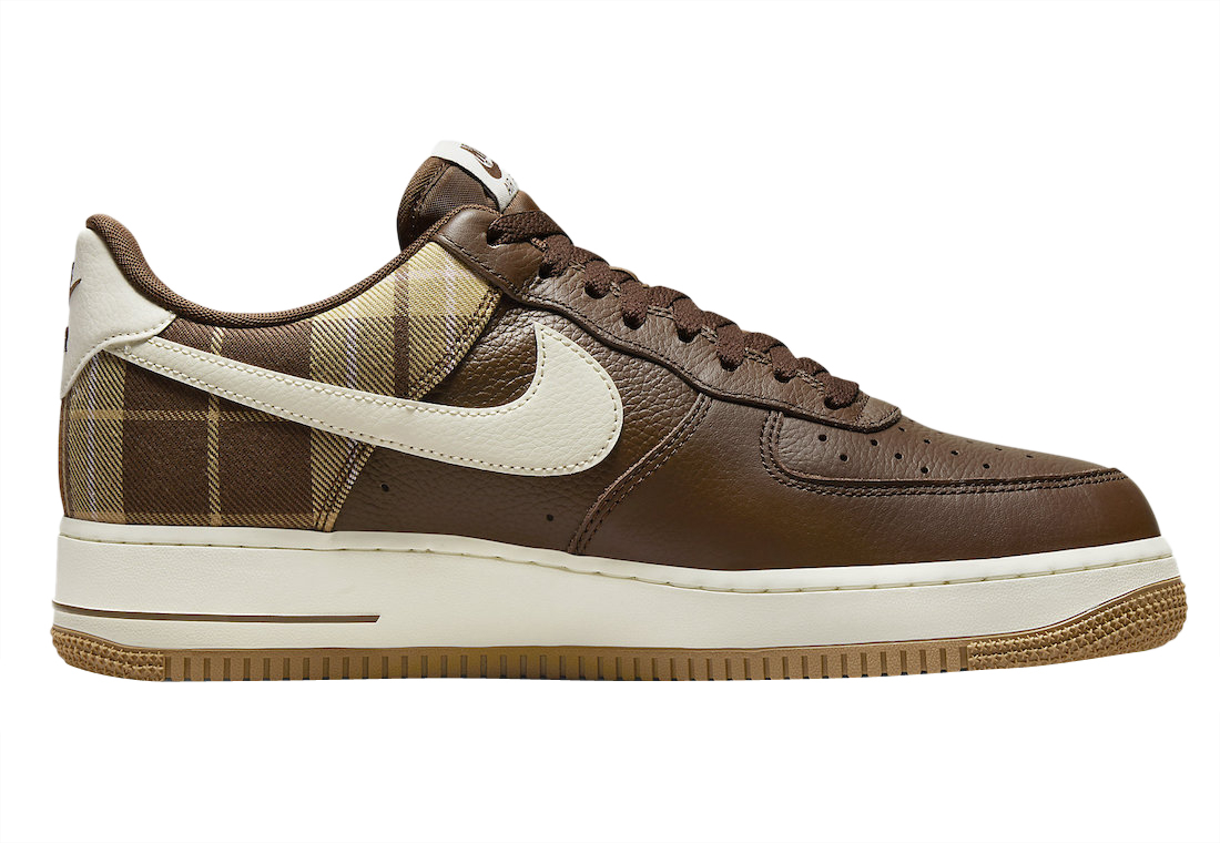 Nike Air Force 1 Low Plaid Cacao