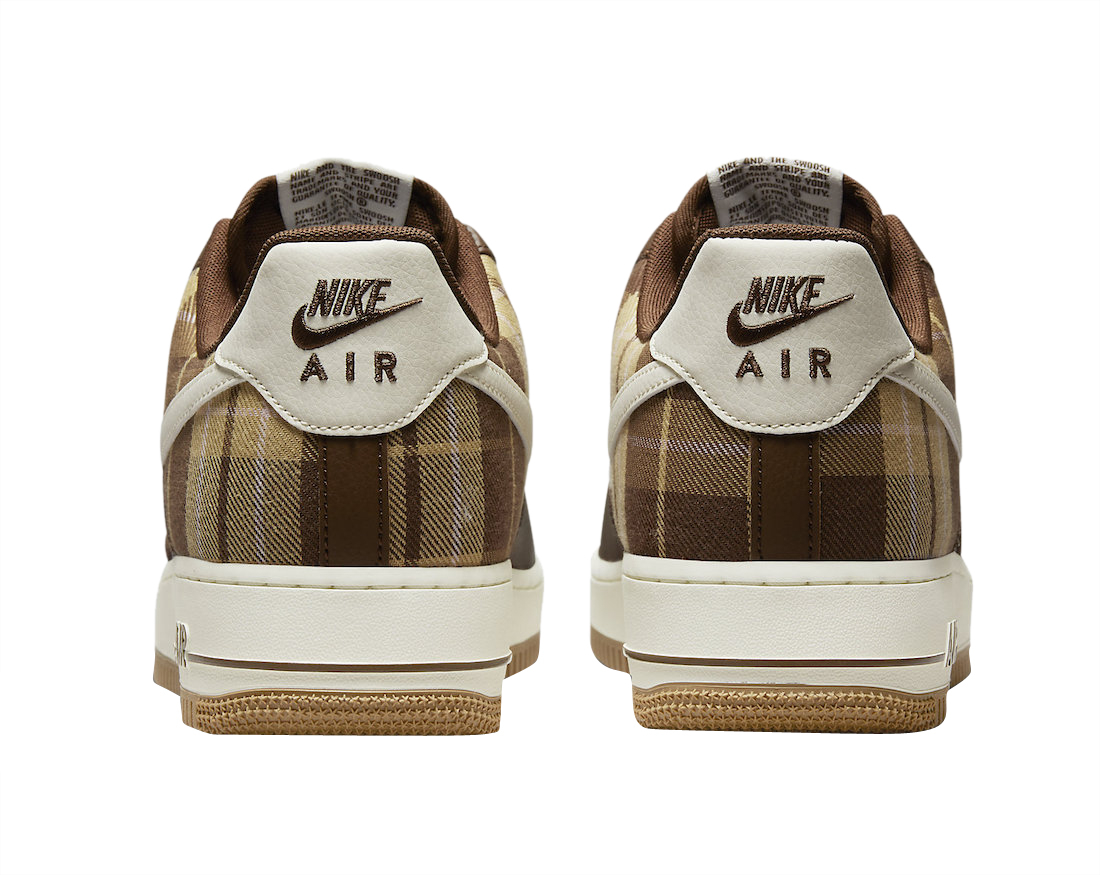 Nike Air Force 1 Low Plaid Cacao