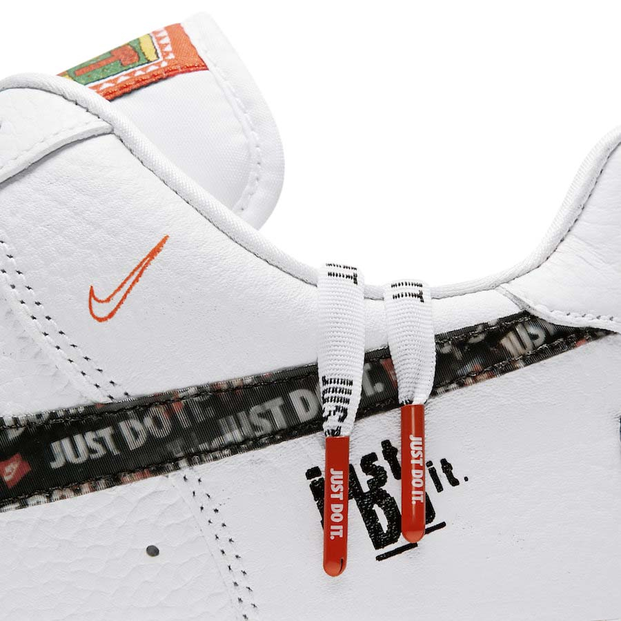 Nike Air Force 1 Low Premium Just Do It White AR7719-100 ...
